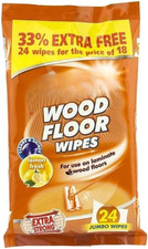 Wood Floor Wipes - 24 Jumbo