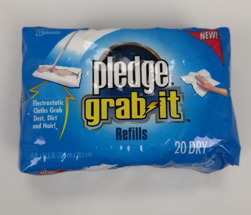 Pledge grab dry - grab, it