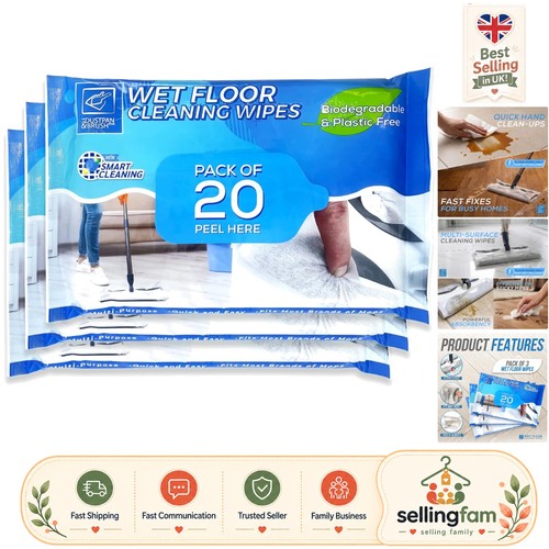 Wet floor cleaning wipes - cleaning,