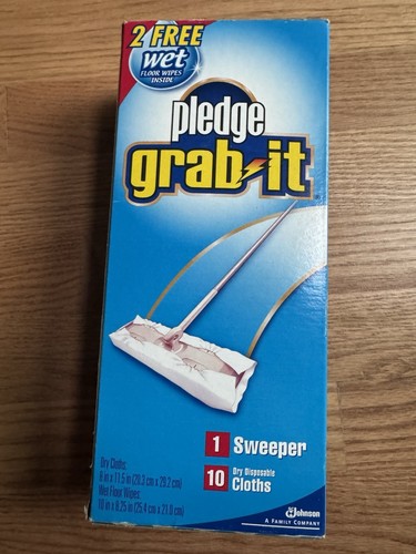 Pledge grab sweeper - sweeper, and