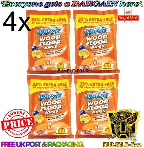 Wood floor wipes - 4,