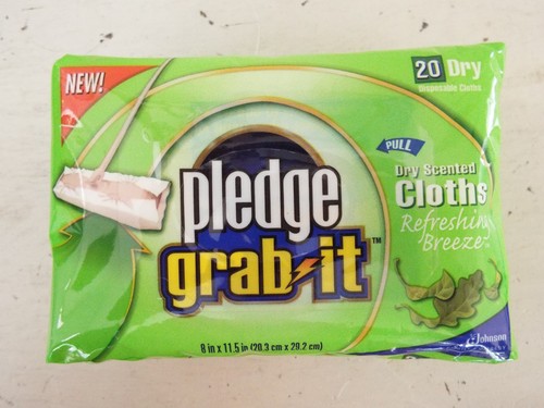 Pledge grab dry - dry, cloths