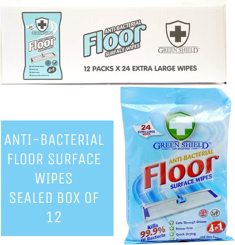 Green shield wipes - green,