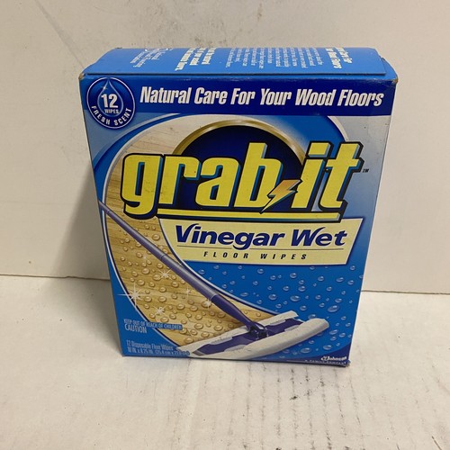 Pledge grab vinegar wet - it,