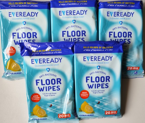 Floor wipes citrus - floor, burst