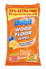WOOD FLOOR WIPES FRESH LEMON