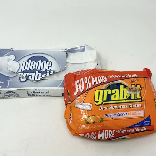 Pledge grab dry cloths - grab, it