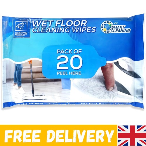 Large wet floor - floor, wipes